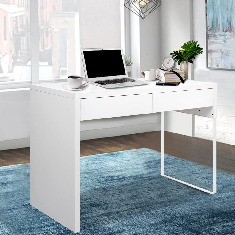 Artiss Computer Desk with Drawers White