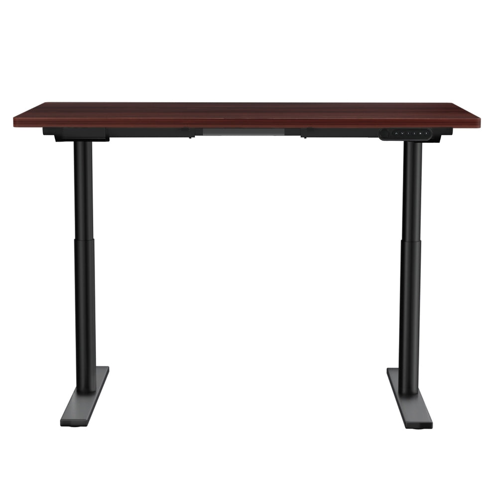 Artiss Standing Desk Motorised Electric Dual Motor 120CM Walnut