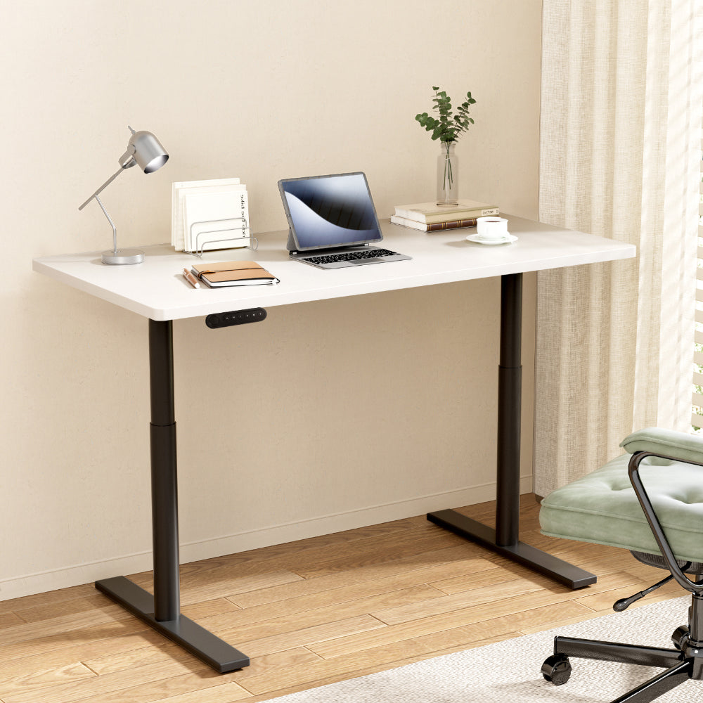 Artiss Standing Desk Motorised Electric Dual Motor 120CM White