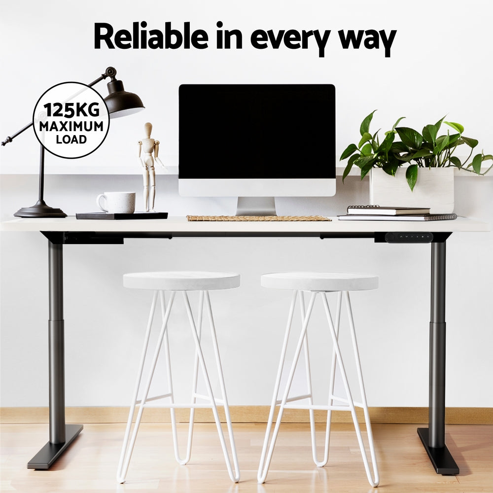 Artiss Standing Desk Motorised Electric Dual Motor 120CM White