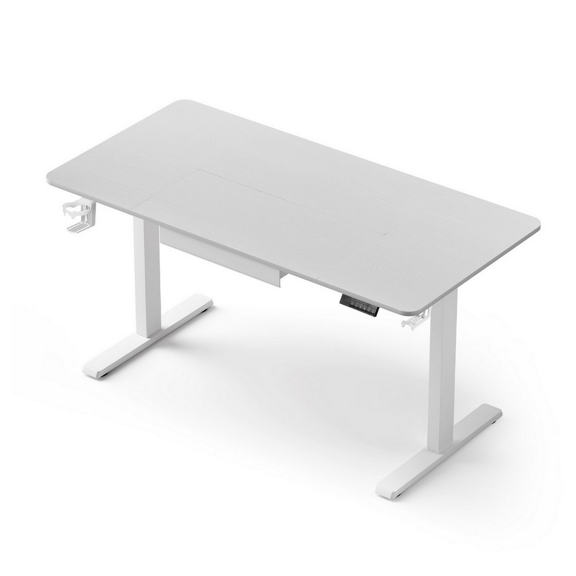 Artiss Electric Standing Desk 140cm Adjustable Height Motorised with Desk Drawer