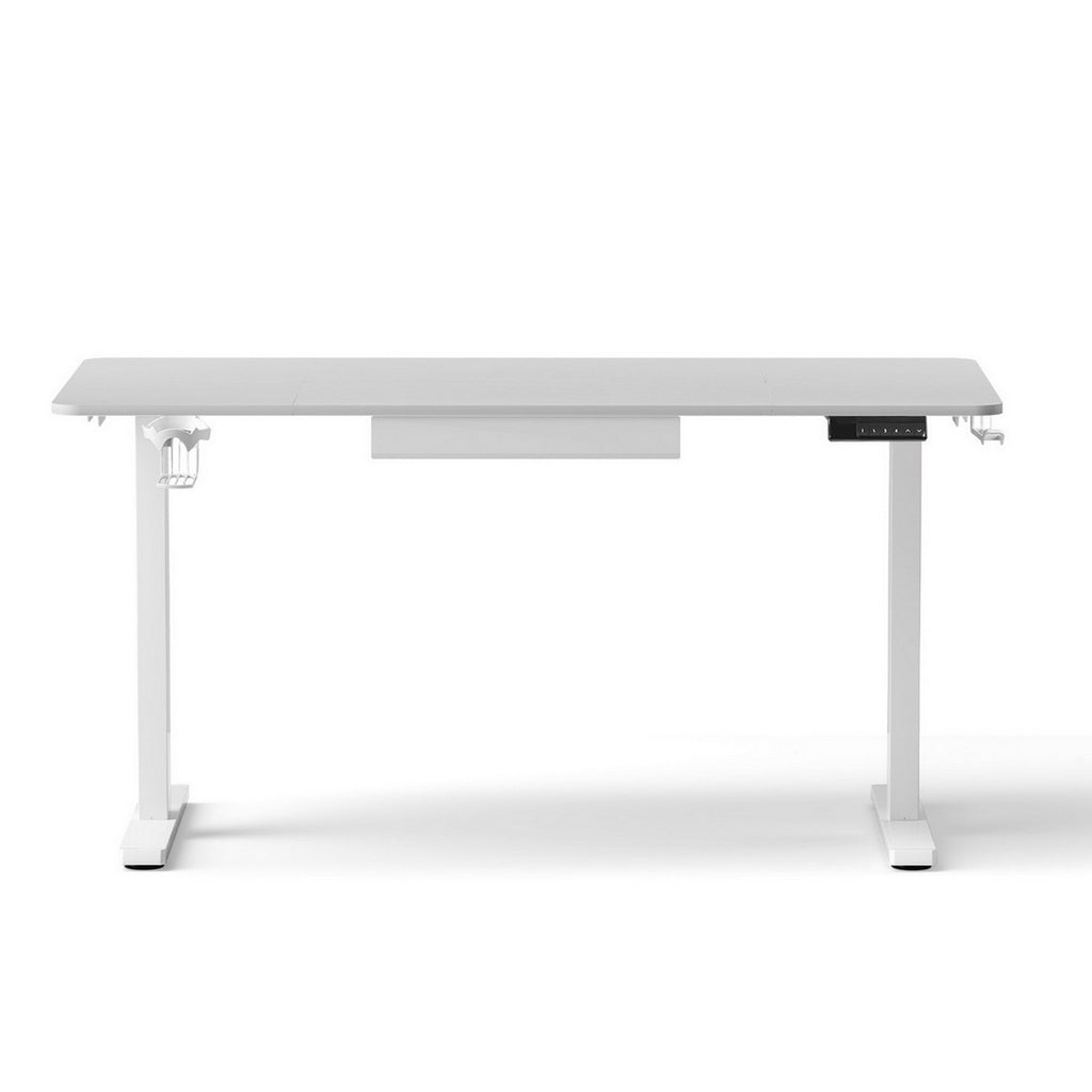 Artiss Electric Standing Desk 140cm Adjustable Height Motorised with Desk Drawer