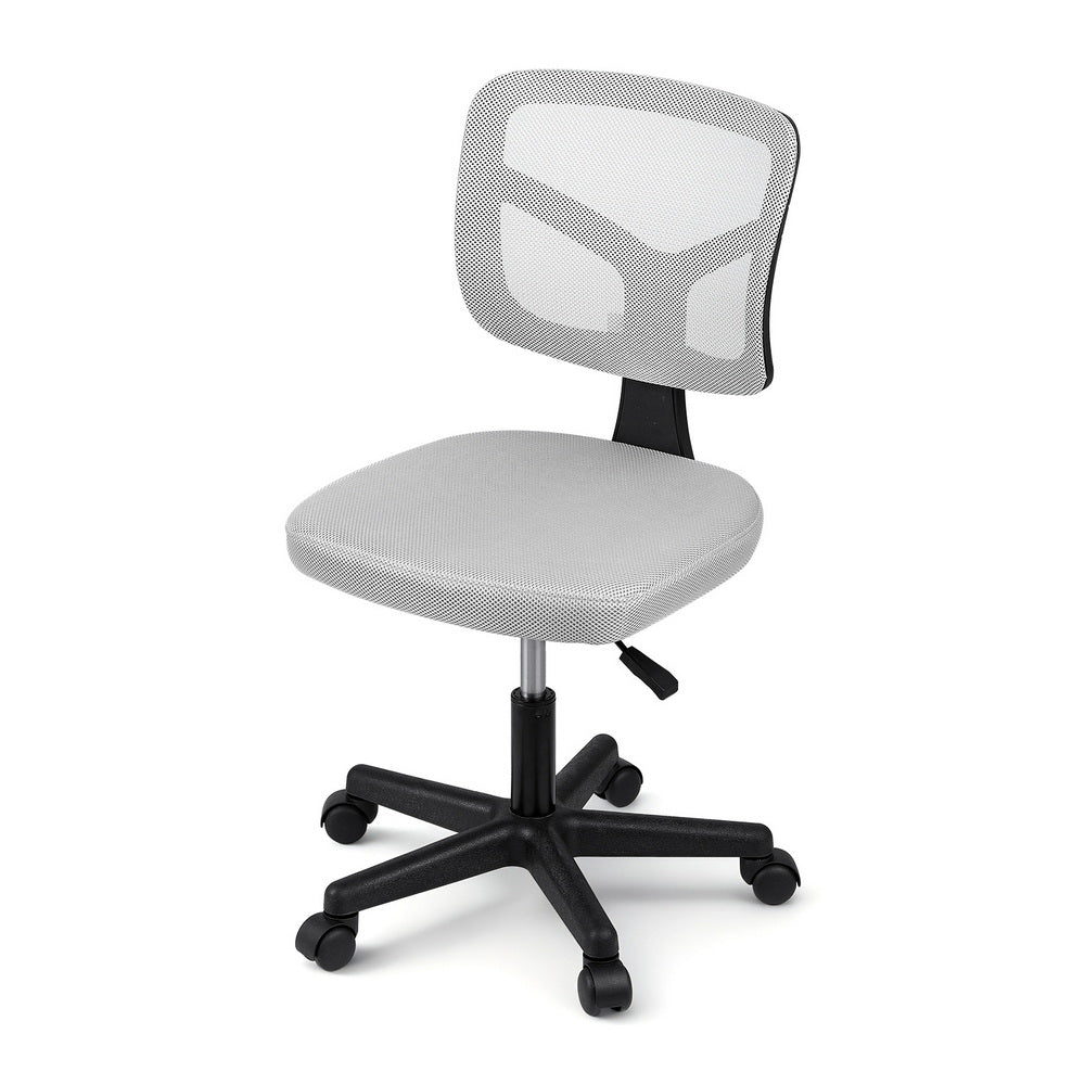 Artiss Armless Ergonomic Office Chair Grey