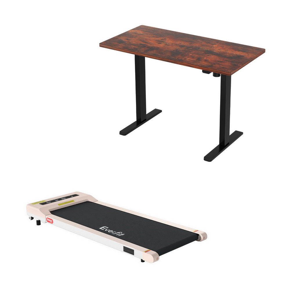 Artiss 140cm Electric Standing Desk with 360mm Treadmill Electric Walking Pad