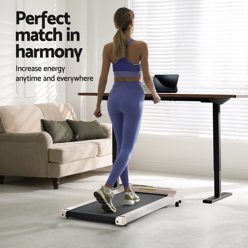 Artiss 360mm Treadmill Electric Walking Pad with 140cm Automatic Standing Desk
