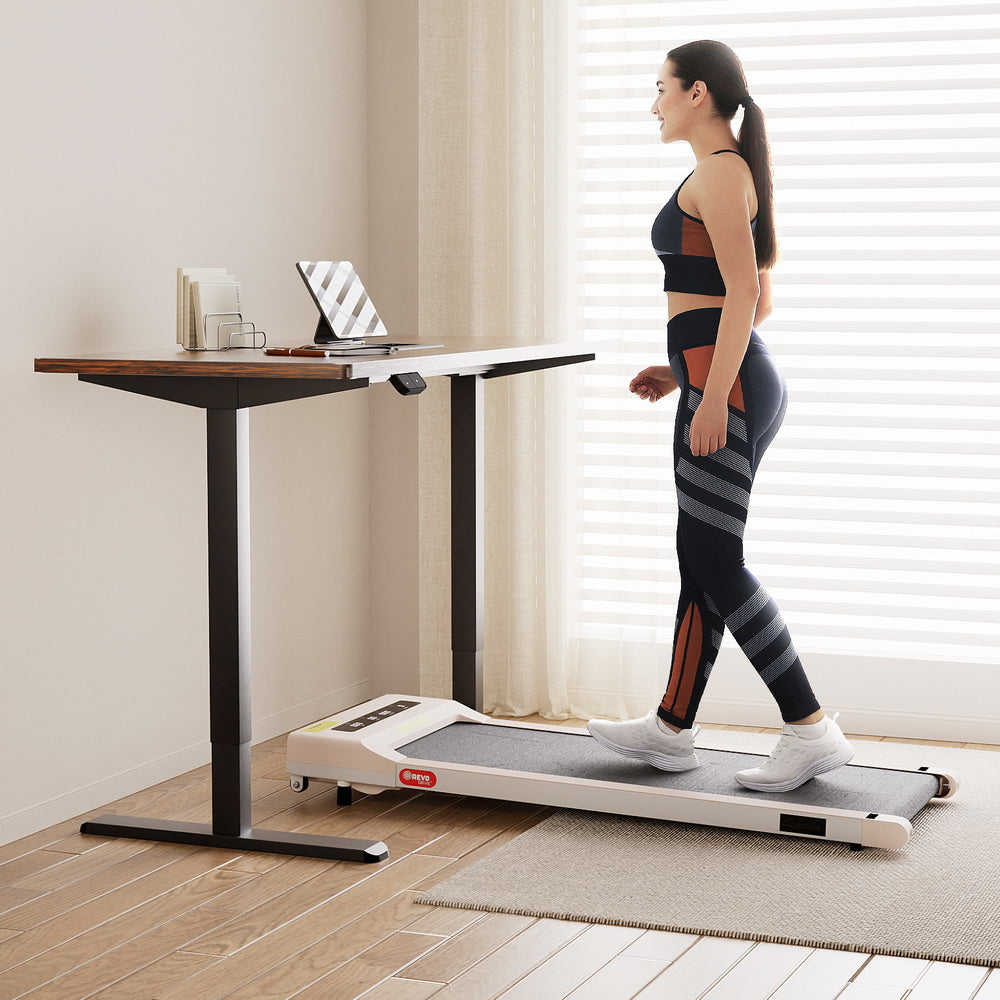 Artiss 140cm Electric Standing Desk with 360mm Treadmill Electric Walking Pad