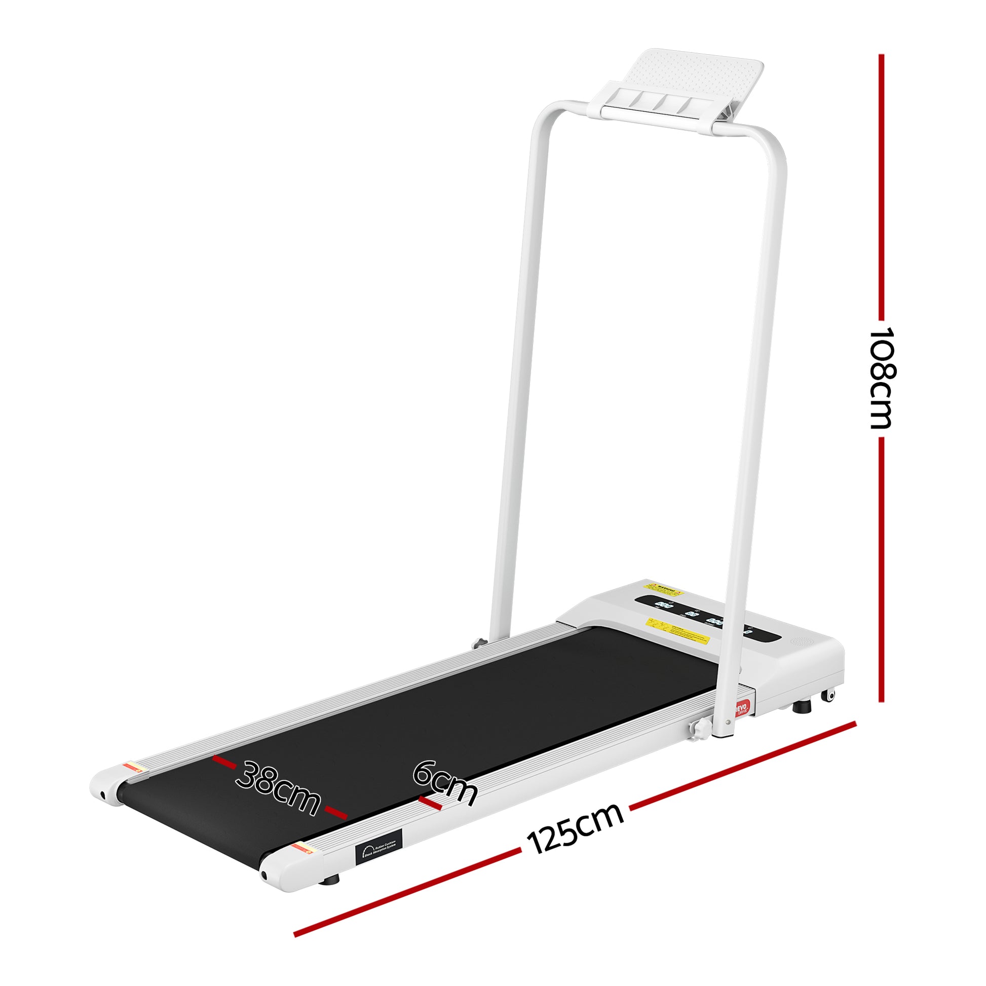 Everfit Electric Walking Pad 380mm White