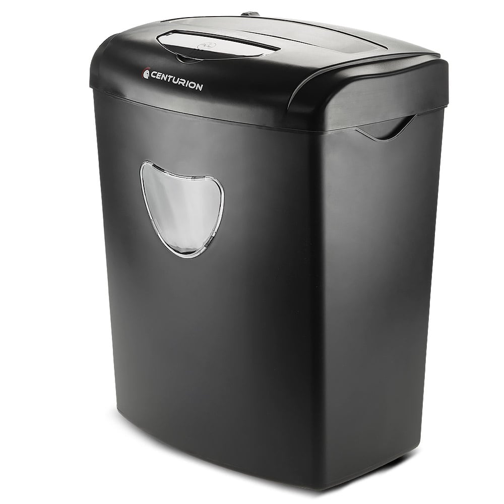 Centurion 21L Cross-Cut Office Shredder 10-Sheet Paper, CD & Credit Card Security