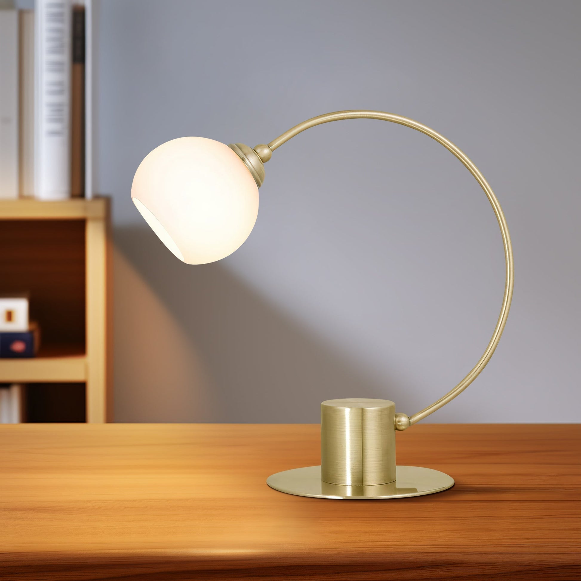Penelope Touch Table Lamp - Antique Brass