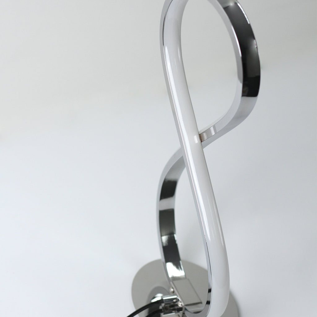 Infinite LED Table Lamp - Chrome