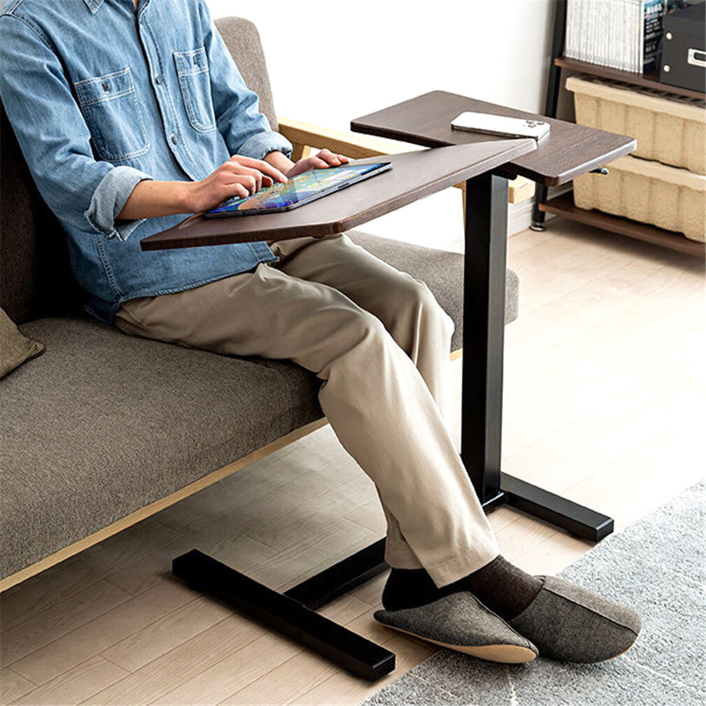 Premium height Adjustable Overbed Laptop Table With Wheels
