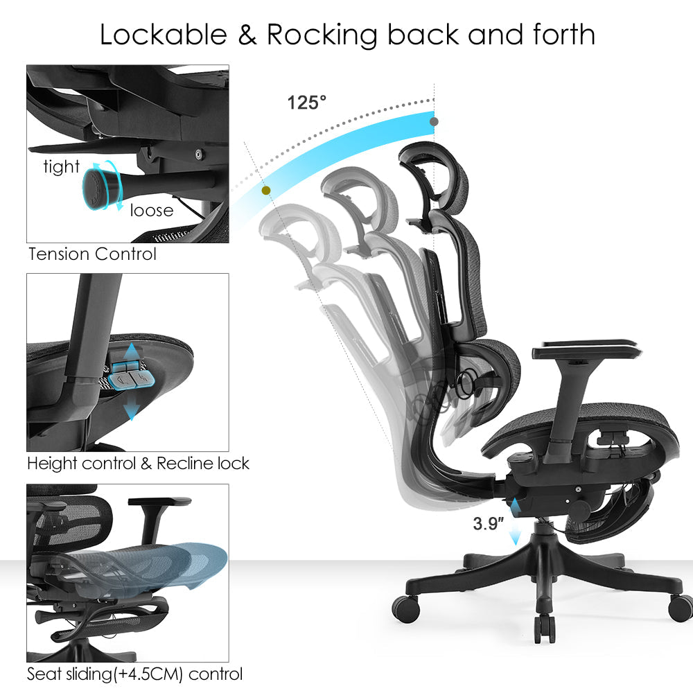High Back Ergonomic Mesh Office Chair
